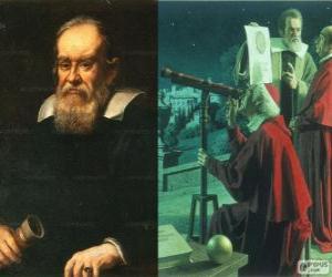 yapboz Galileo Galilei (1564-1642) bir İtalyan fizikçi, matematikçi, gökbilimci ve filozof oldu